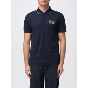 Ea7 Polo Shirt Men Blue